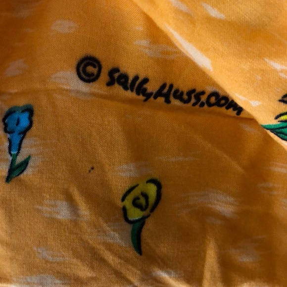 Sally Huss Orange Coverup/Sarong - Picture 6 of 6